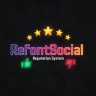 ⭐ RefontSocial - Социальная репутация игроков (лайки/дизлайки + теги + топы + профиль)